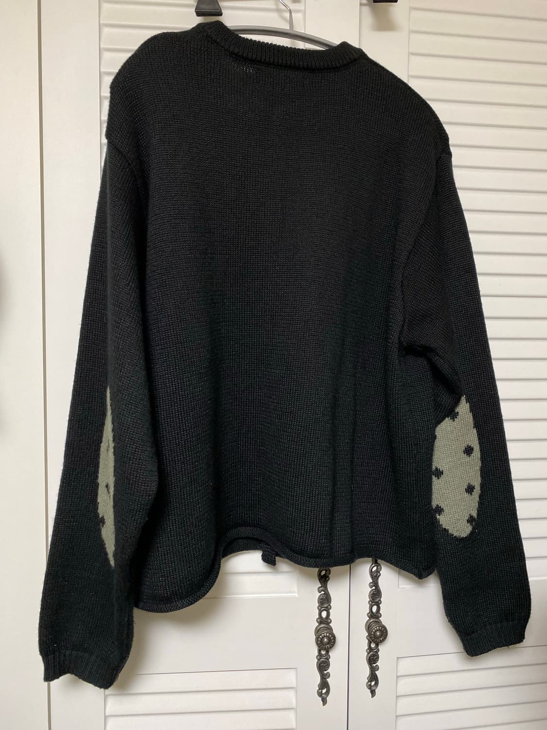 이스트서비스샵 엘보우 도트 니트 가디건 상품이미지6