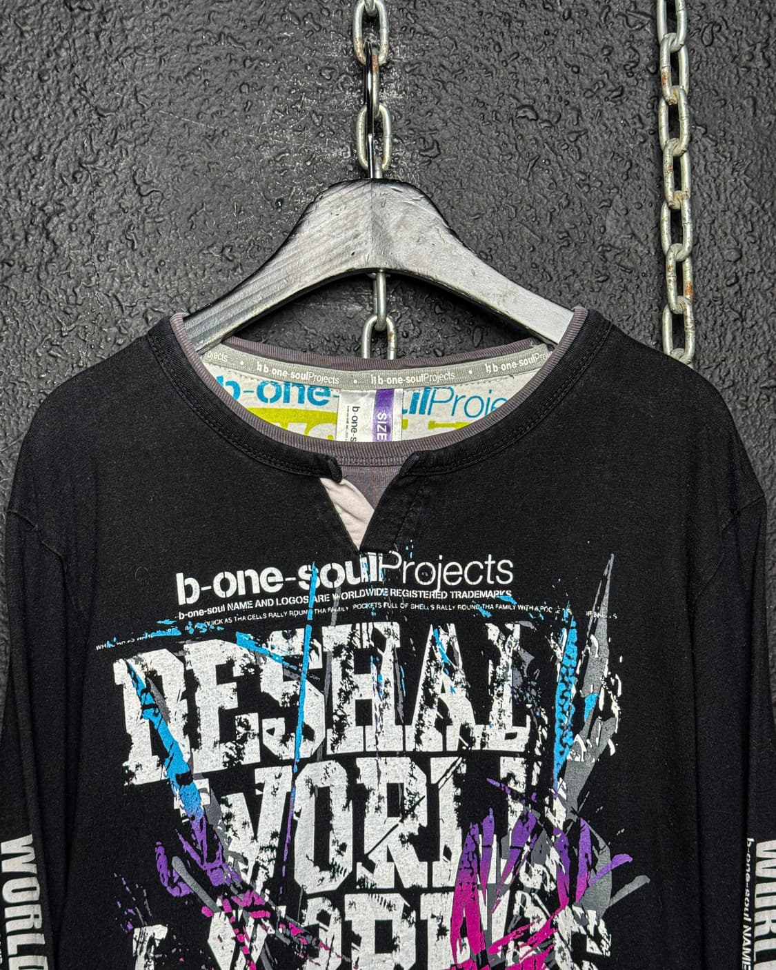 b-one soul projects – Graphic Long Sleev 상품이미지2