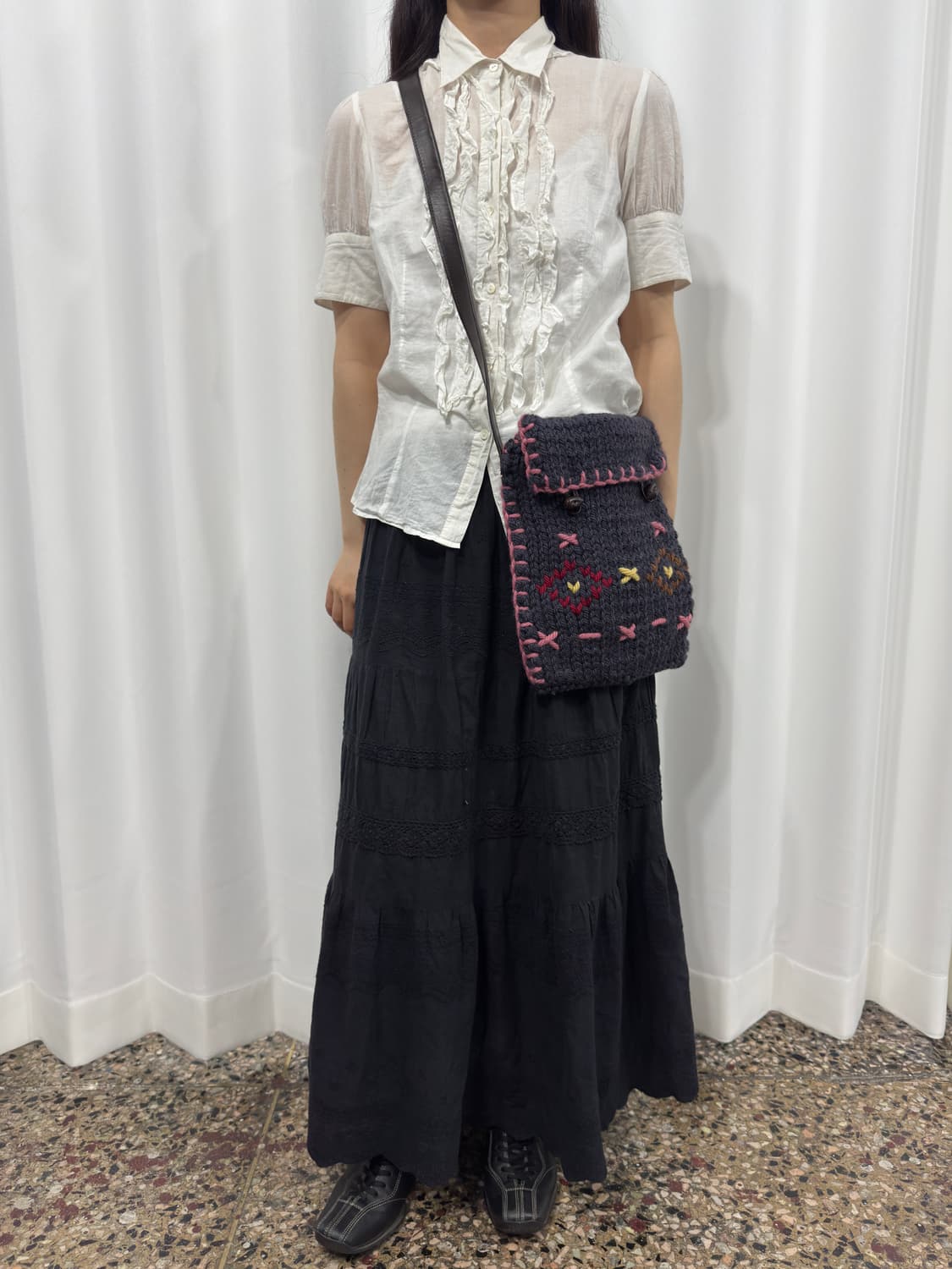knit design crossbag 상품이미지5