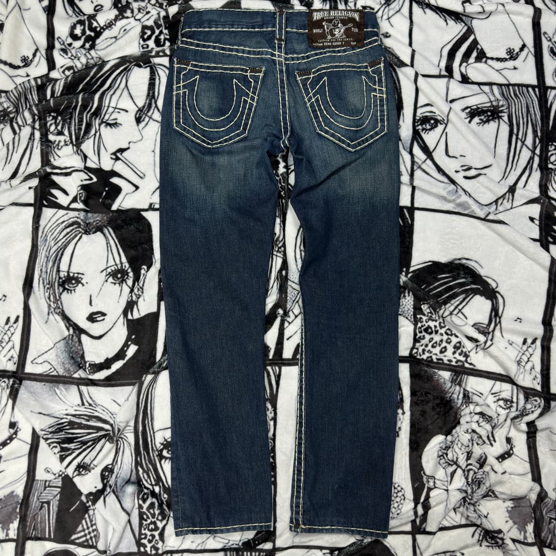 트루진 트루릴리전 슈퍼 데님팬츠 상품이미지3