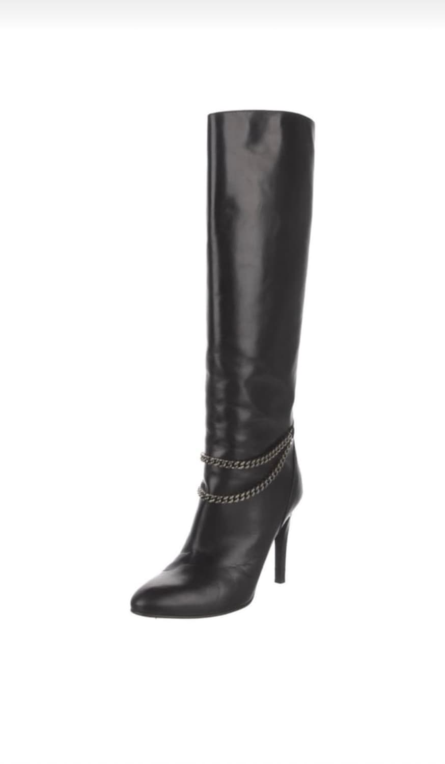 생로랑 체인 하이힐 부츠6cm 상품이미지2