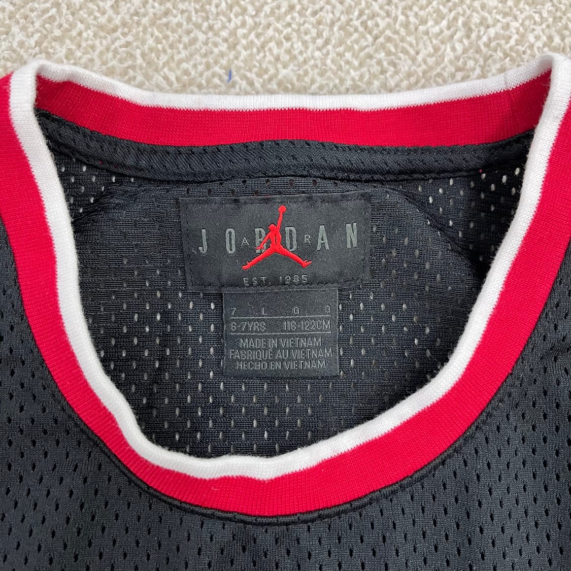 7L 나이키 에어조던 키즈 민소매티 0225M2 상품이미지2