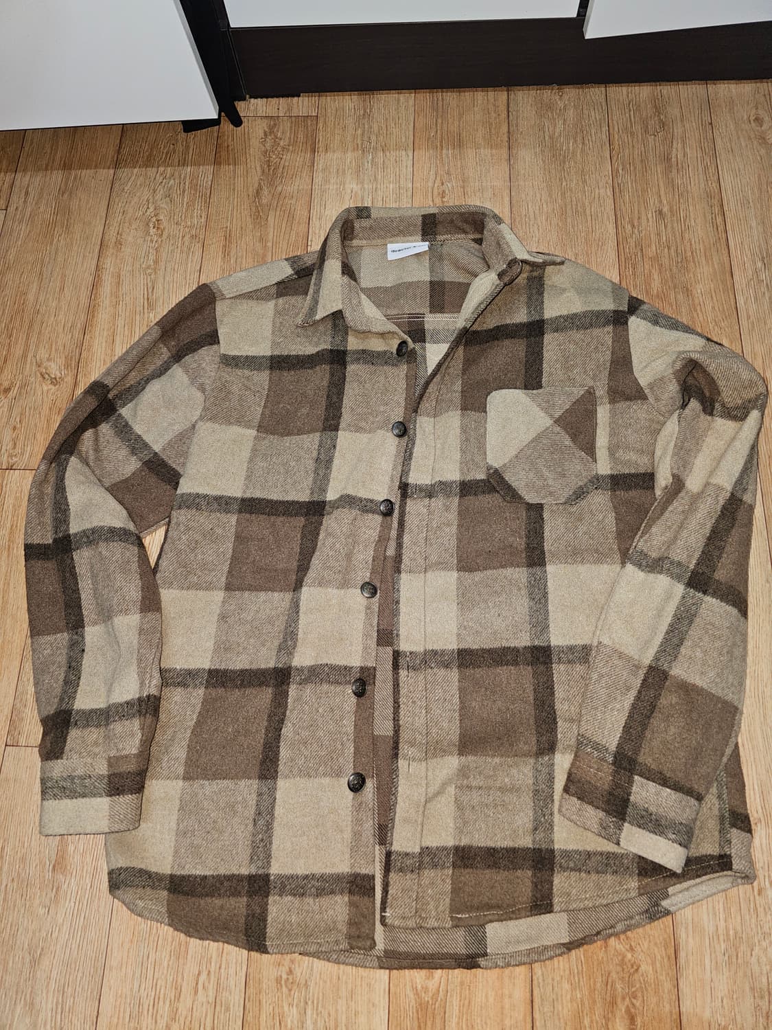 보세 체크 셔츠 상품이미지1