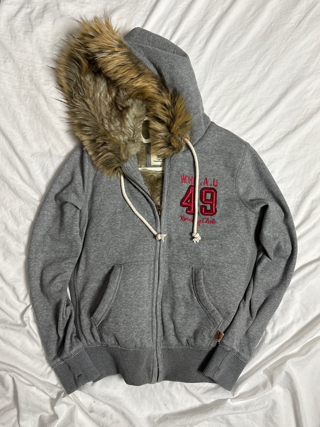 후아유 울프죠 후드집업  상품이미지3