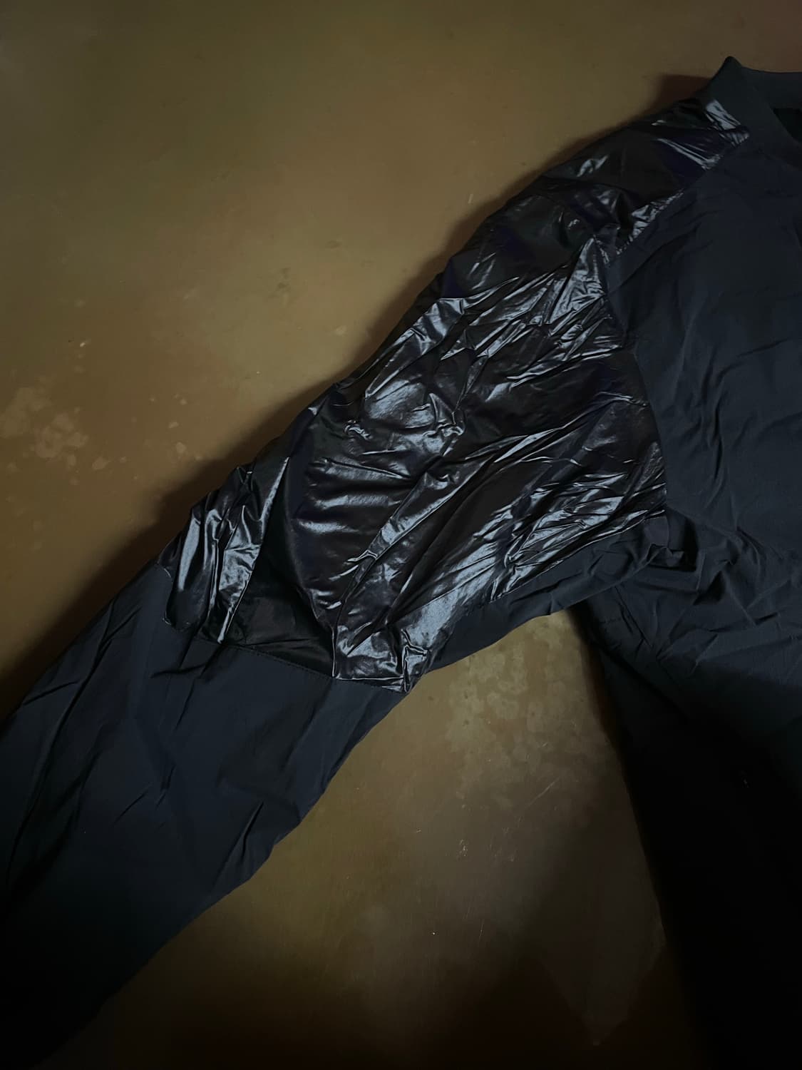 말본 패딩 맨투맨 아노락 Black 상품이미지2