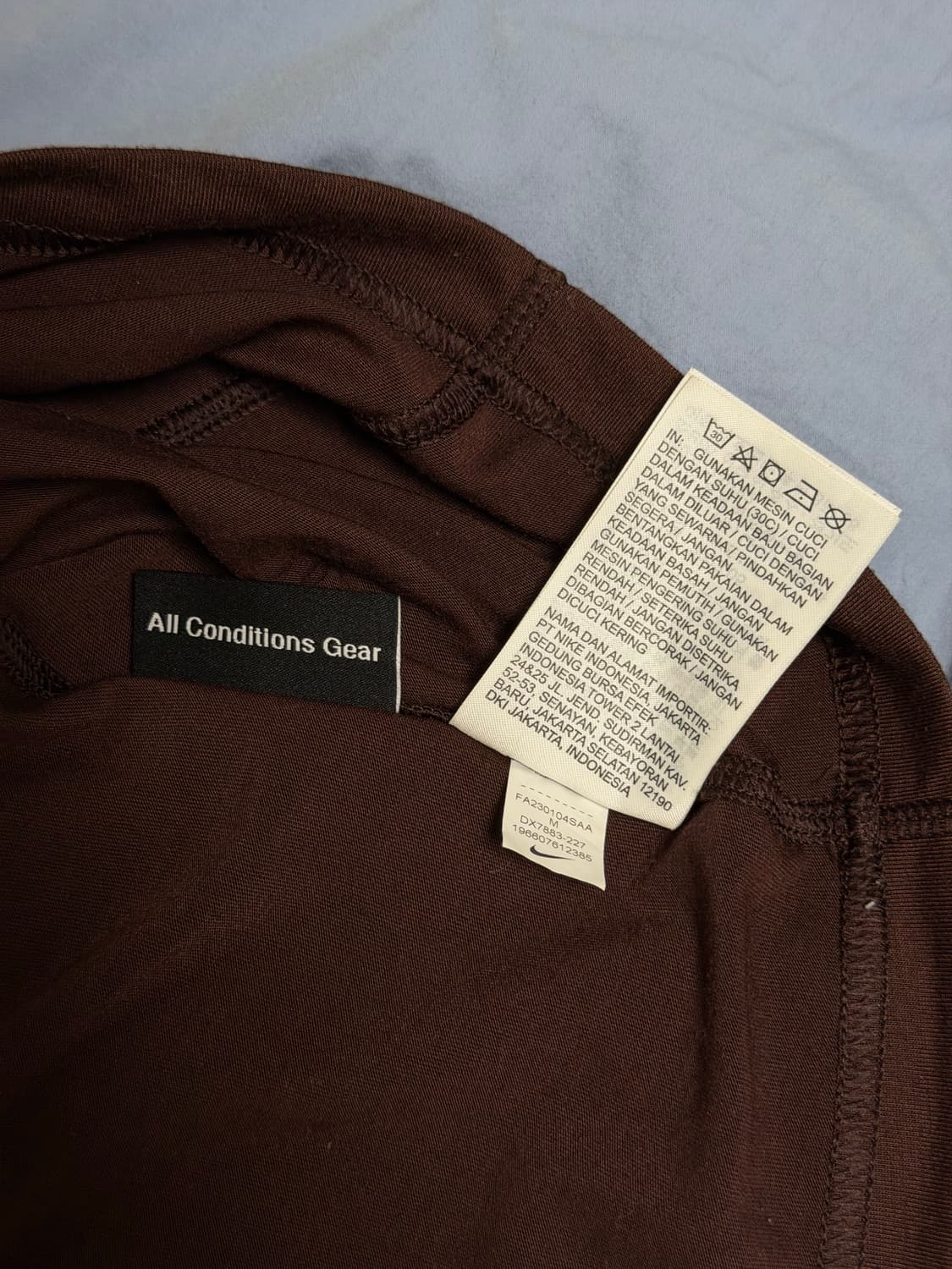 나이키 ACG 드라이핏 ADV 고트 락스 티셔츠 어스 브라운 상품이미지9