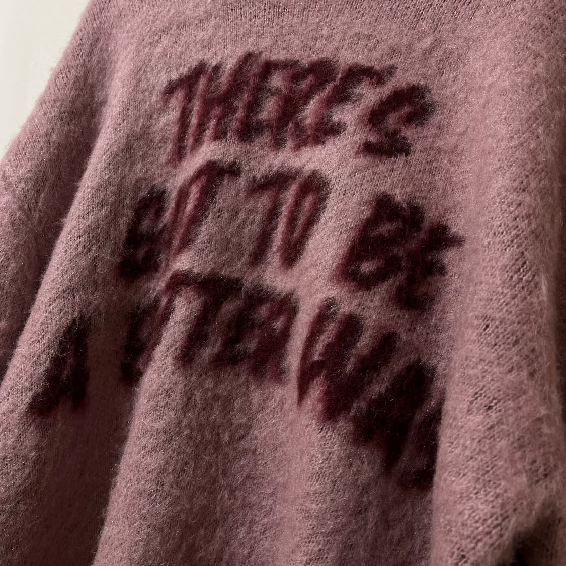 AOMM 앙고라 모헤어 브러쉬 니트 FREE 상품이미지6