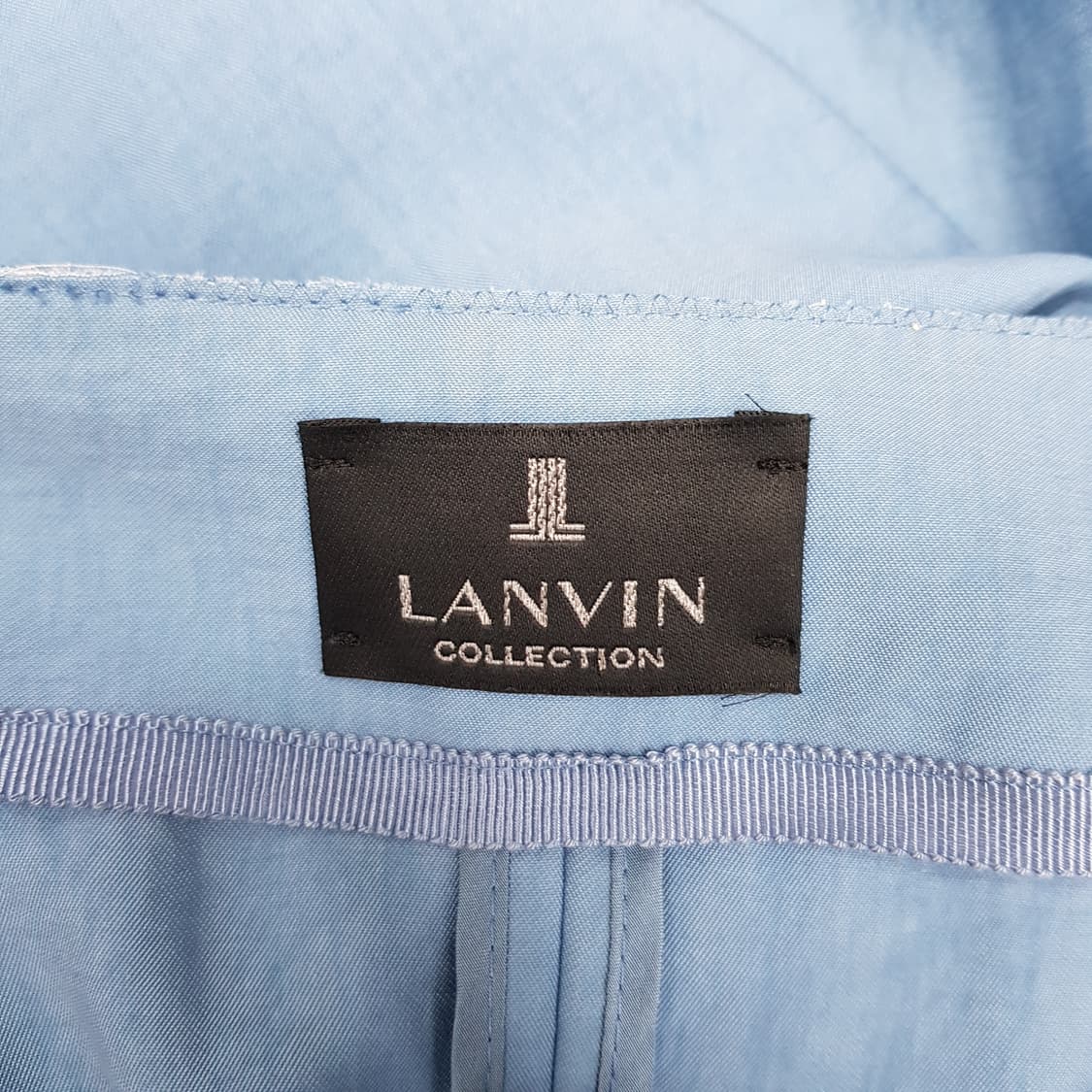 한섬 랑방 2020 퍼프소매 클래식 버튼 롱원피스88-98-165사이즈 상품이미지6