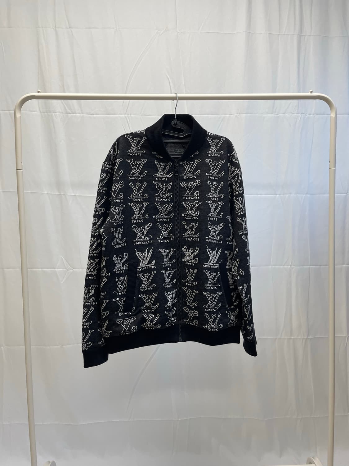 루이비통 LV 카툰 자카드 블루종 집업 자켓 [L] 상품이미지1