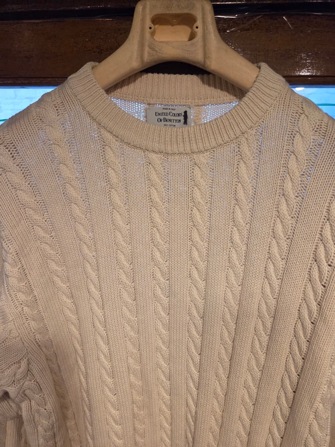 90'S 베네통 케이블니트 상품이미지9