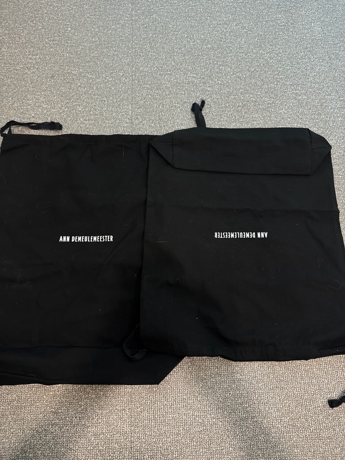 Ann demeulemeester KOLE 레더 백 레이스업 부츠  상품이미지8