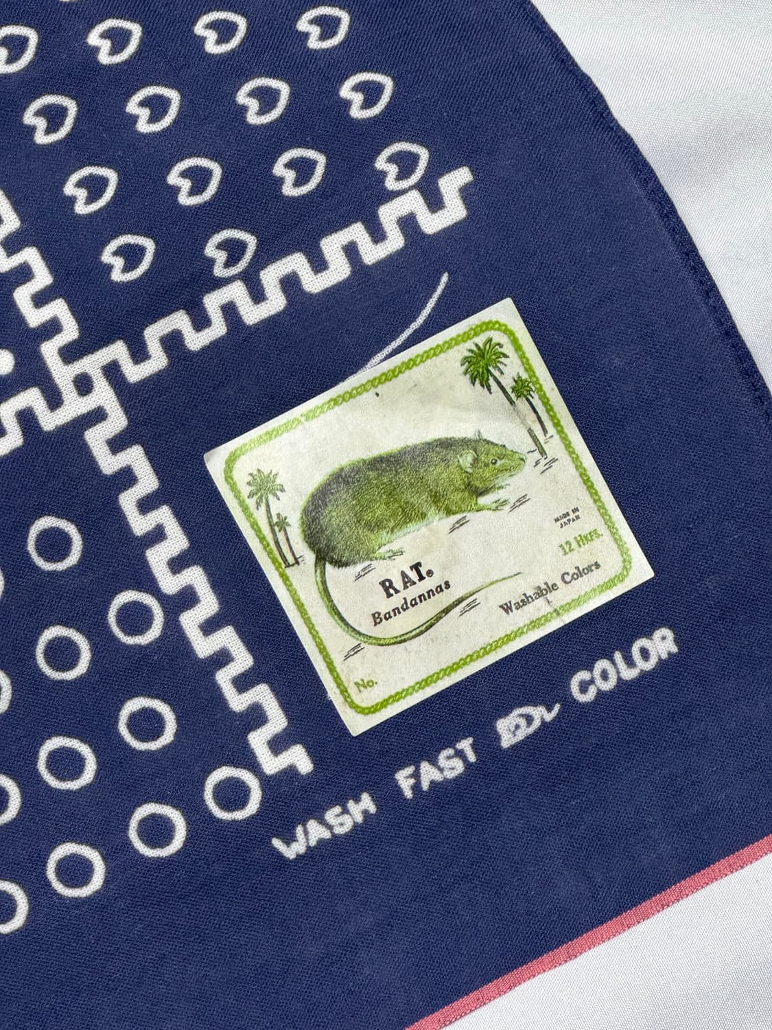 캐피탈 패스트컬러 셀비지 반다나 상품이미지4