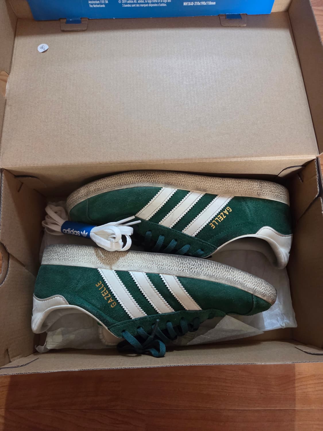 아디다스 가젤 스웨이드 그린 상품이미지3