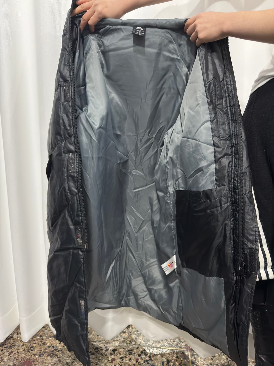 adidas line hood twoway padding 상품이미지7