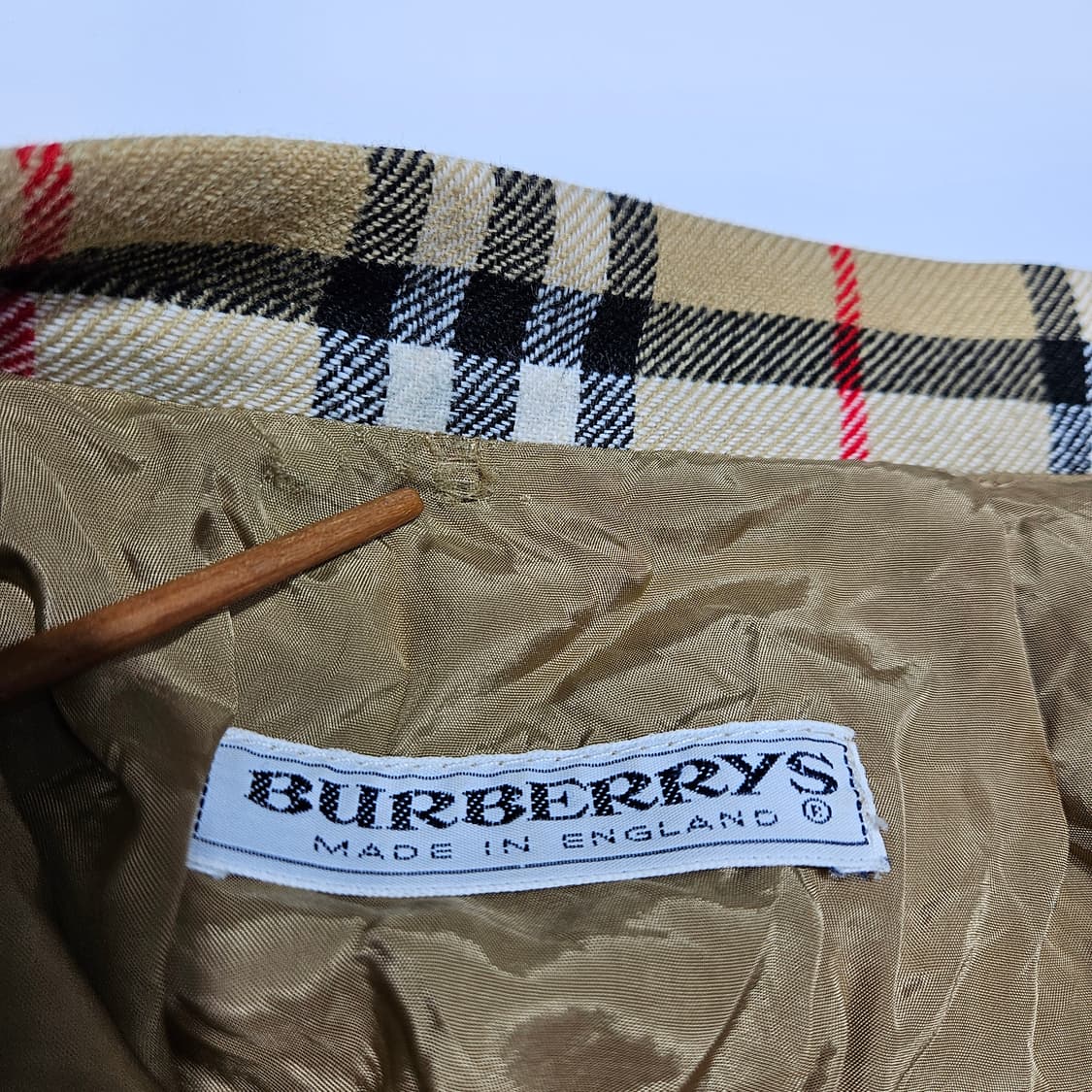버버리 노바체크 스커트[25] 상품이미지5