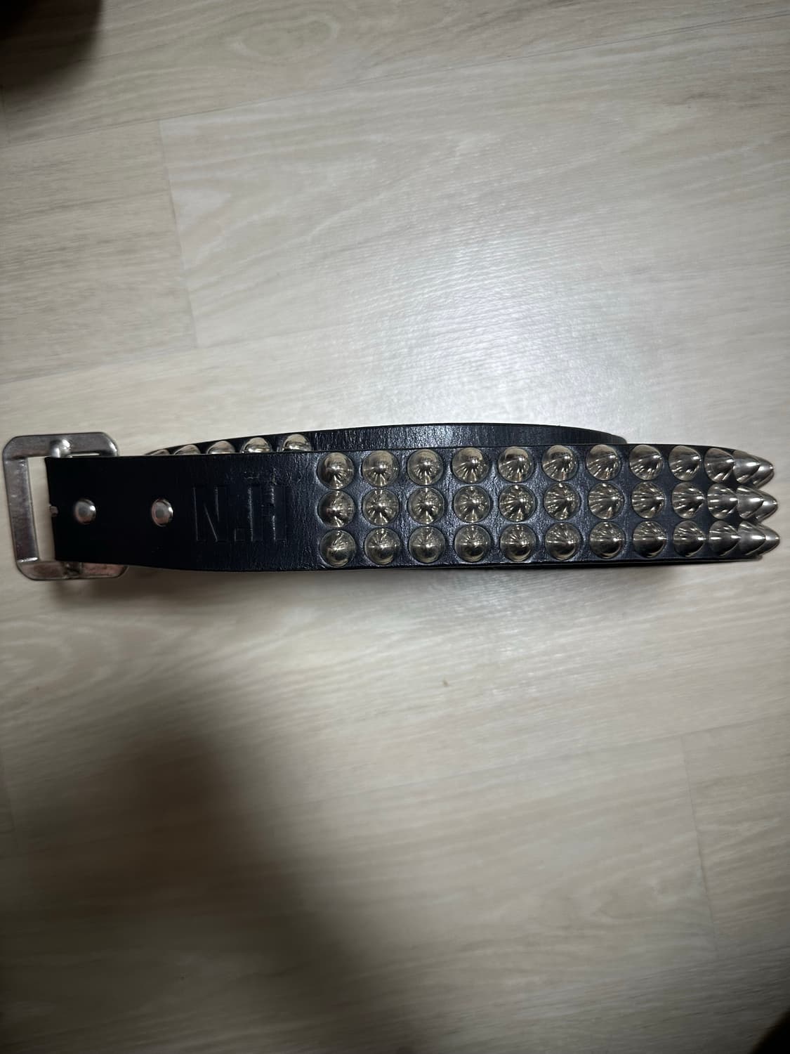 NEIGHBORHOOD x PORTER 네이버후드 포터 스터드 레더 벨트 상품이미지1