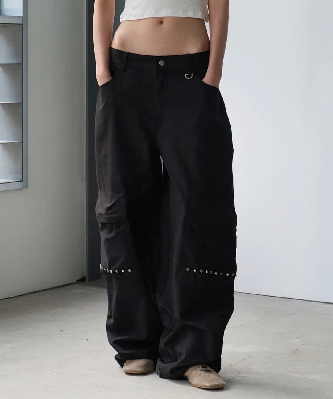 Rockcake 락케이크 Pocket Studded Pants 상품이미지1
