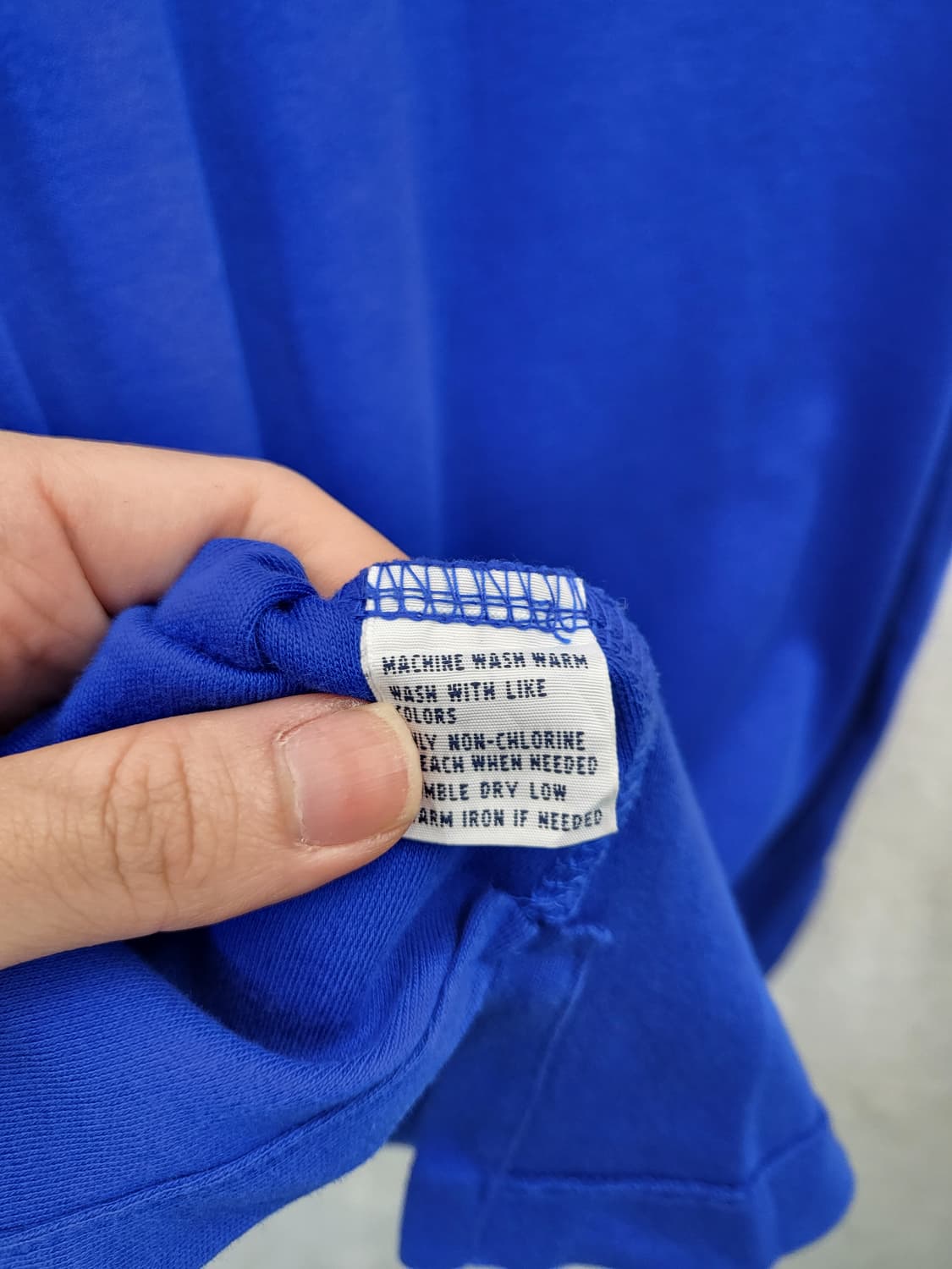 폴로 랄프로렌 블루 반팔 폴로티 상품이미지4