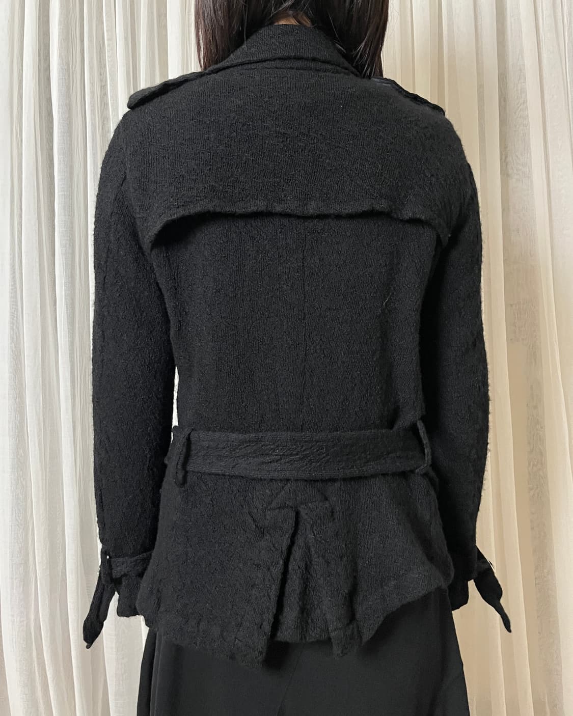 꼼데가르송 축융 울 더블 자켓 comme des garcons 상품이미지9