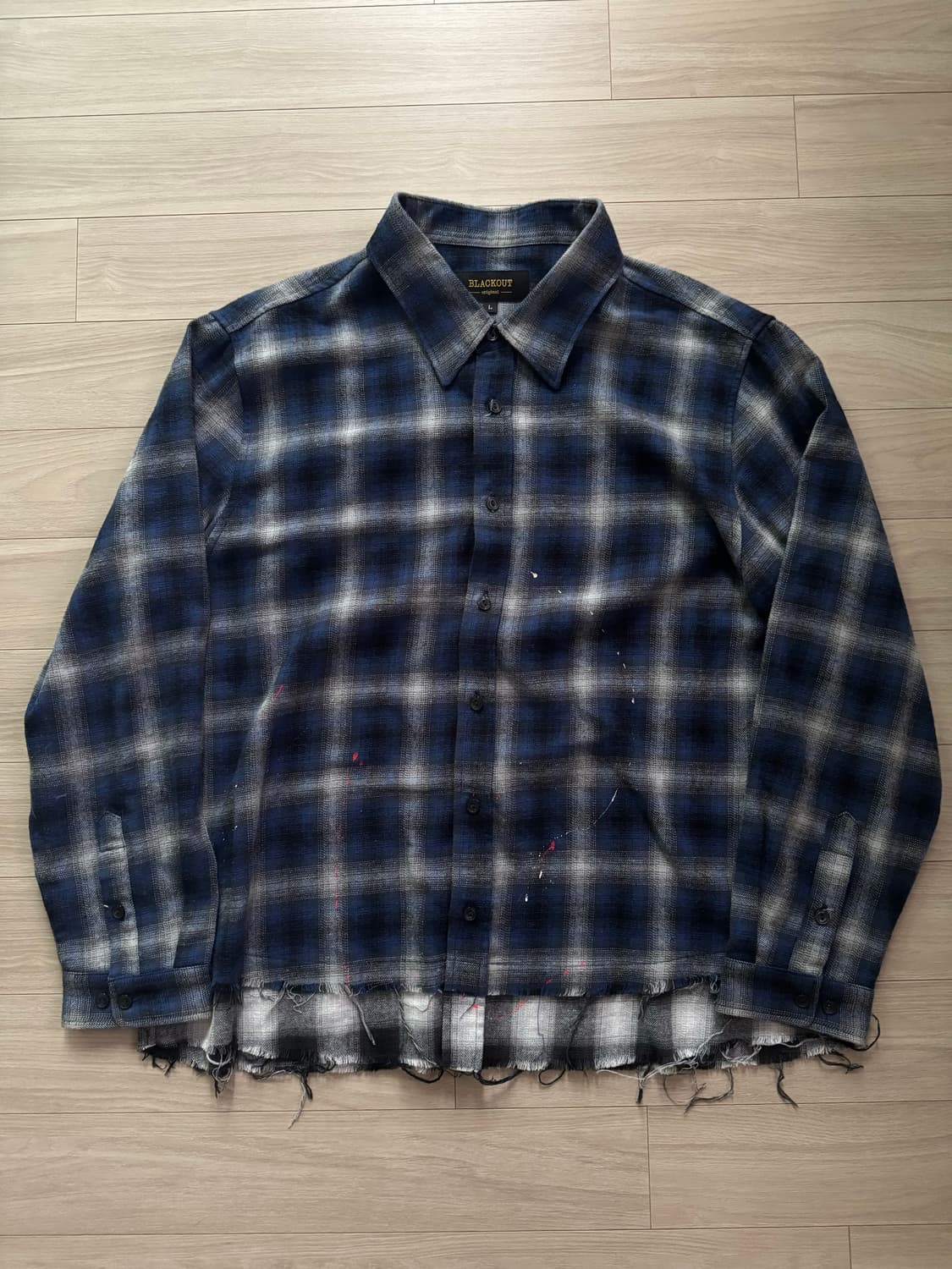 블랙아웃 그린 리버 체크 셔츠 GREEN RIVER SHIRT 상품이미지1