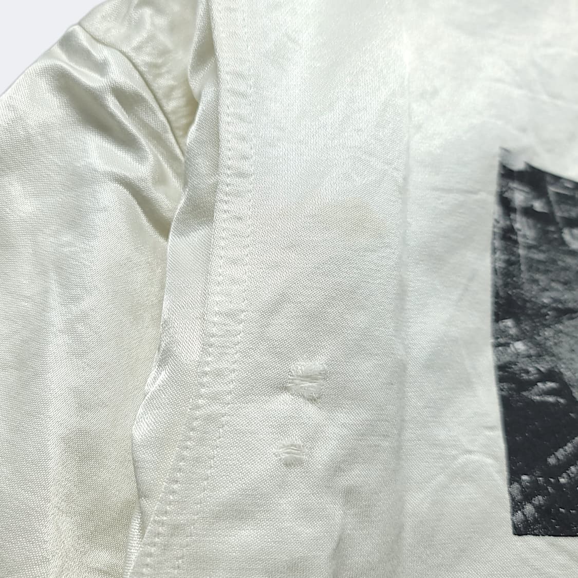 [M] 널디 화이트 프린팅 MA-1 오버핏 블루종 자켓 상품이미지10