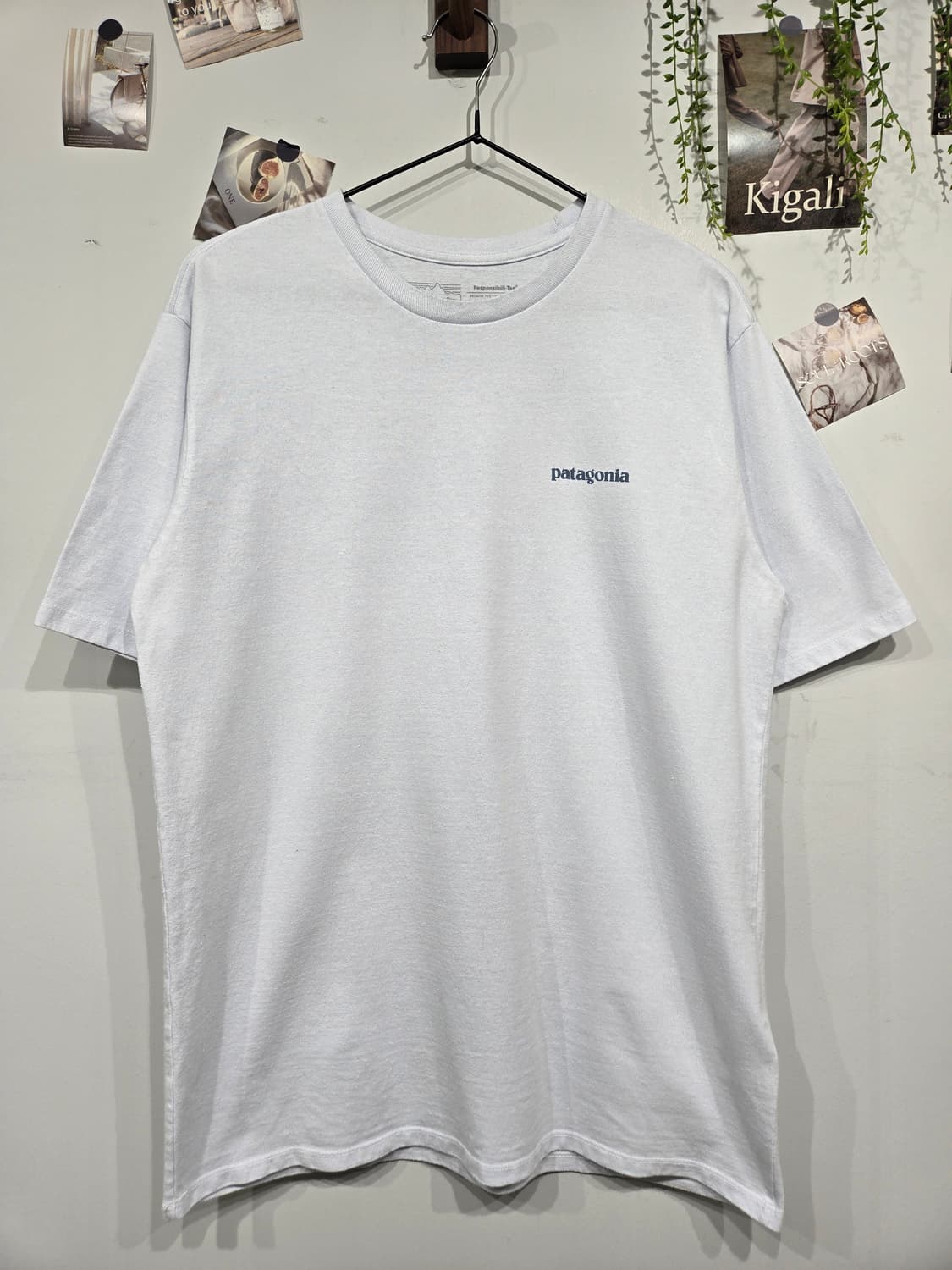 파타고니아 반팔 티셔츠 하늘색 상품이미지3