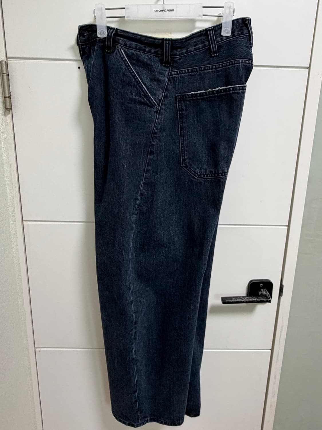 해칭룸 와이드 커브진 다크 블루 상품이미지4