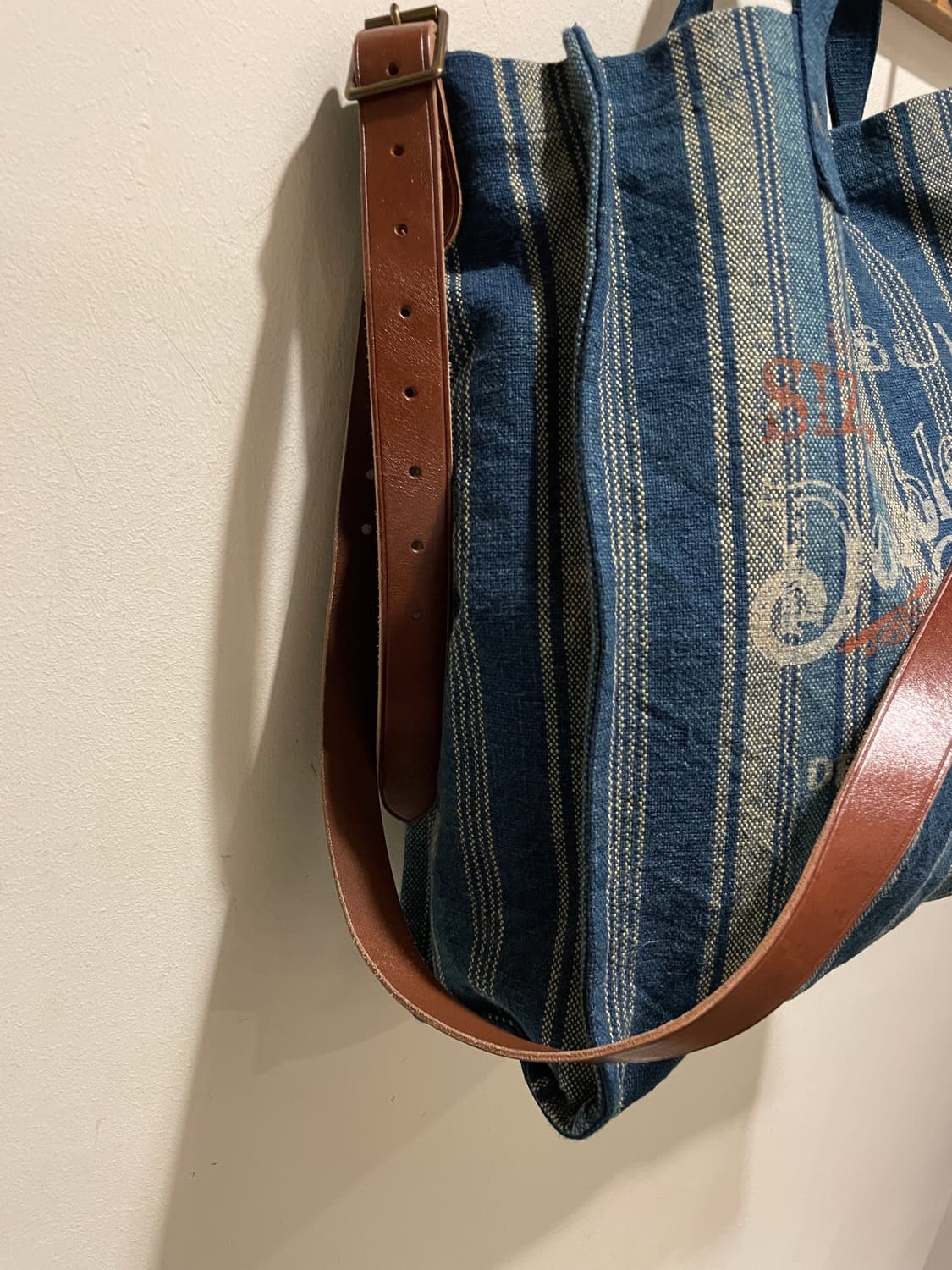 더블알엘 rrl 인디고 카펜터 토트백 상품이미지7