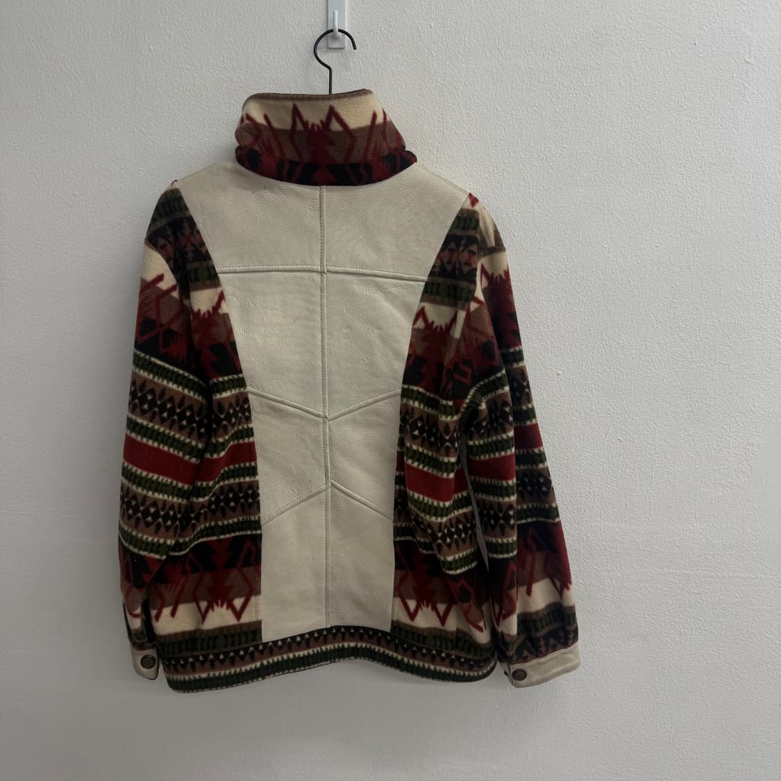 뉴질랜드램스킨(NZLAMBSKIN) 빈티지 나바호 집업 자켓 (L) 상품이미지3