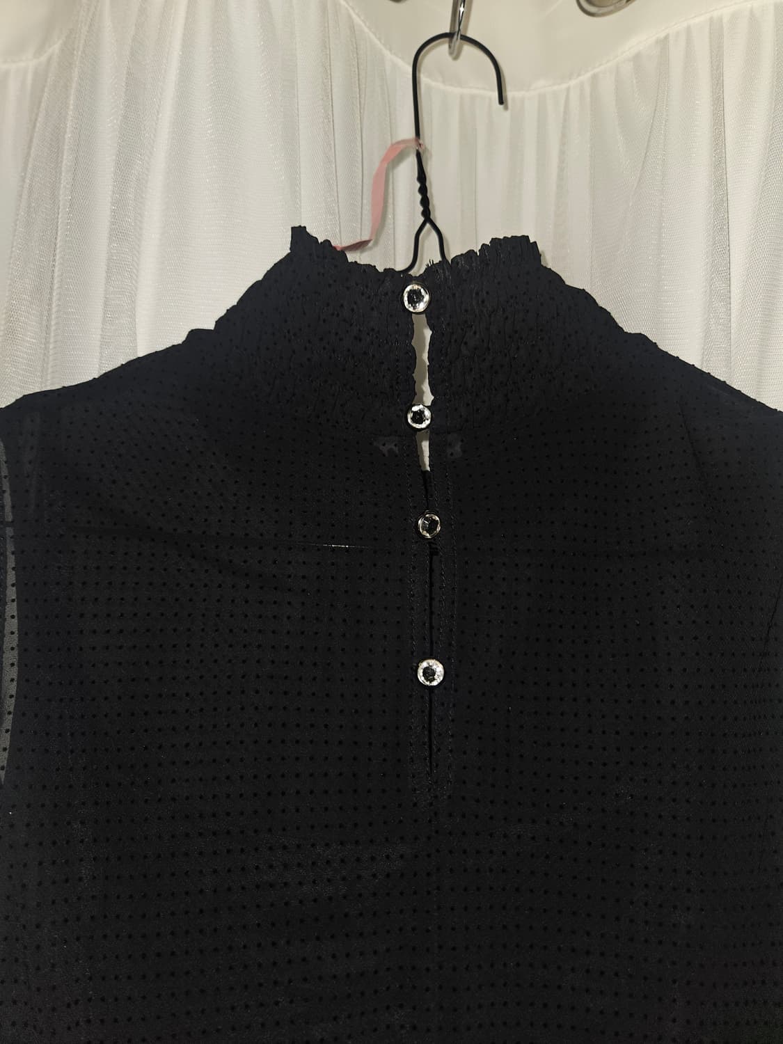 comme ca ism 셔링 홀터넥 리본 플리츠 원피스 공겜여주 히메갸루 상품이미지4