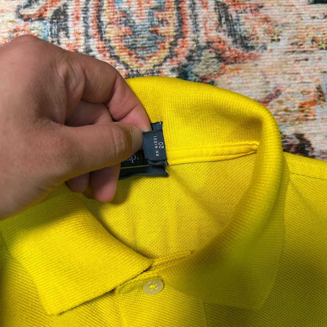 [XS] 폴로 랄프로렌 빅포니 아르헨티나 로고 카라 반팔 상품이미지4