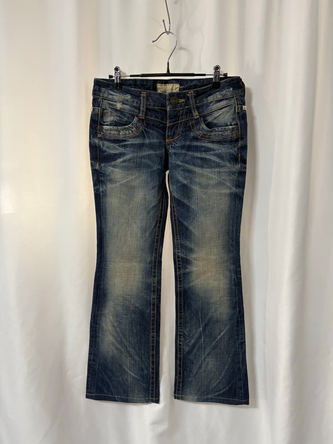 Y2K 로리타진스(Lolita Jeans) 노블 스트레인 자수 부츠컷 상품이미지2