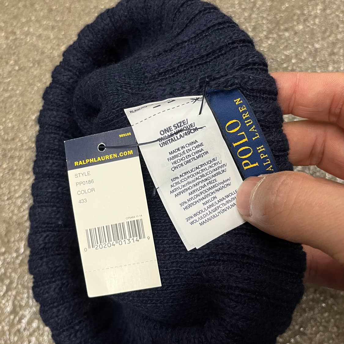 폴로 USA 방울 비니 상품이미지4