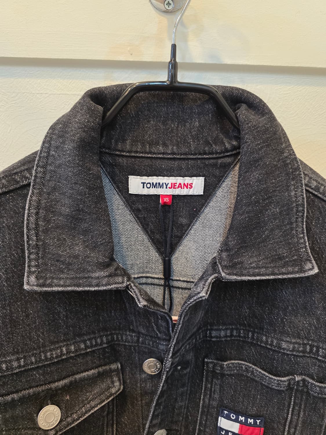 타미진 블랙 데님 원피스XS 상품이미지1