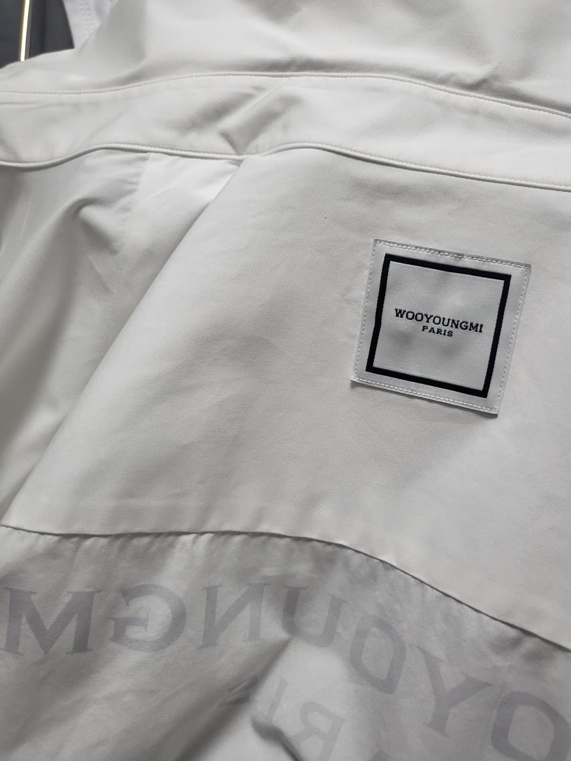 우역미 백로고 셔츠 48사이즈 상품이미지6