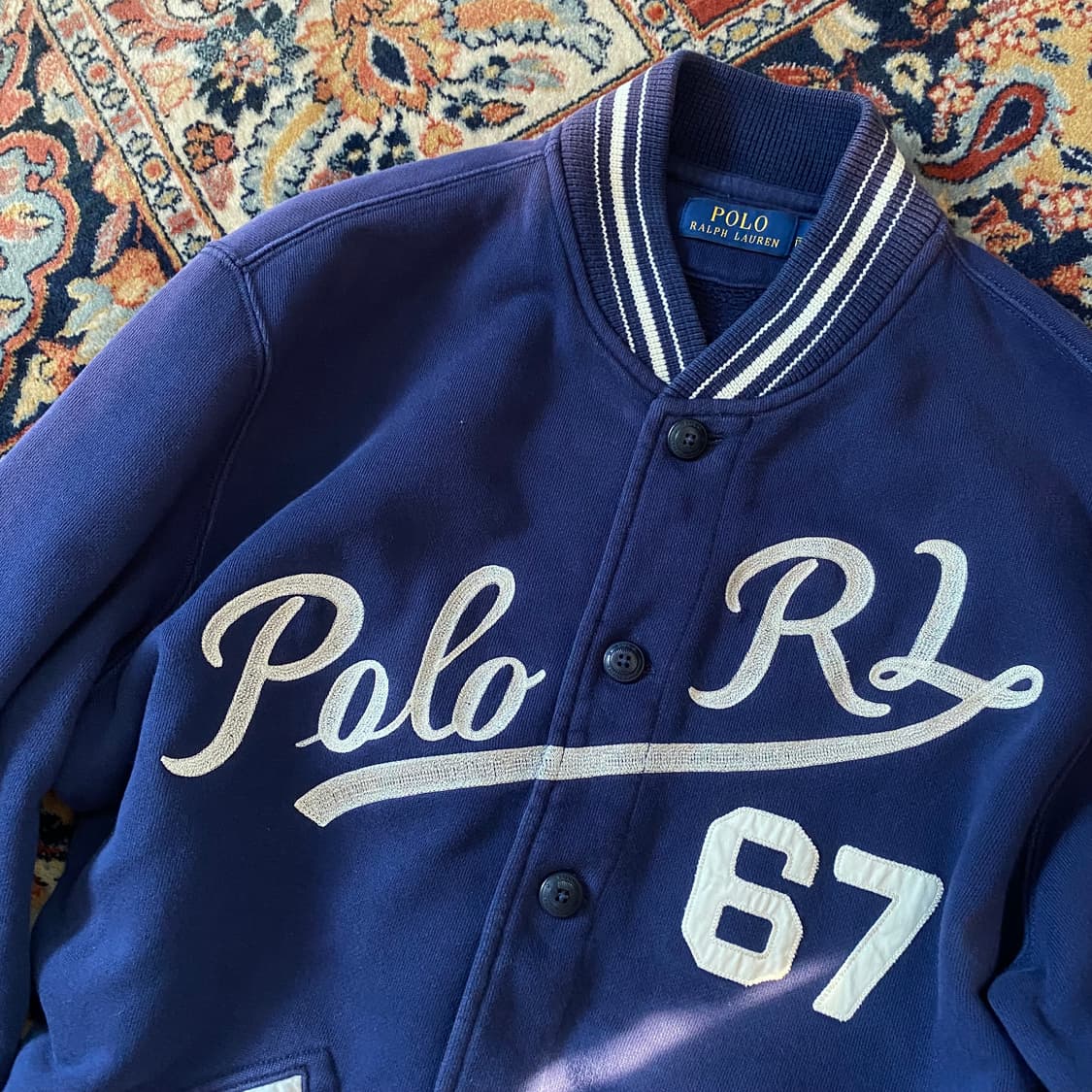 🌊Polo RL baseball cotton varstity 상품이미지5