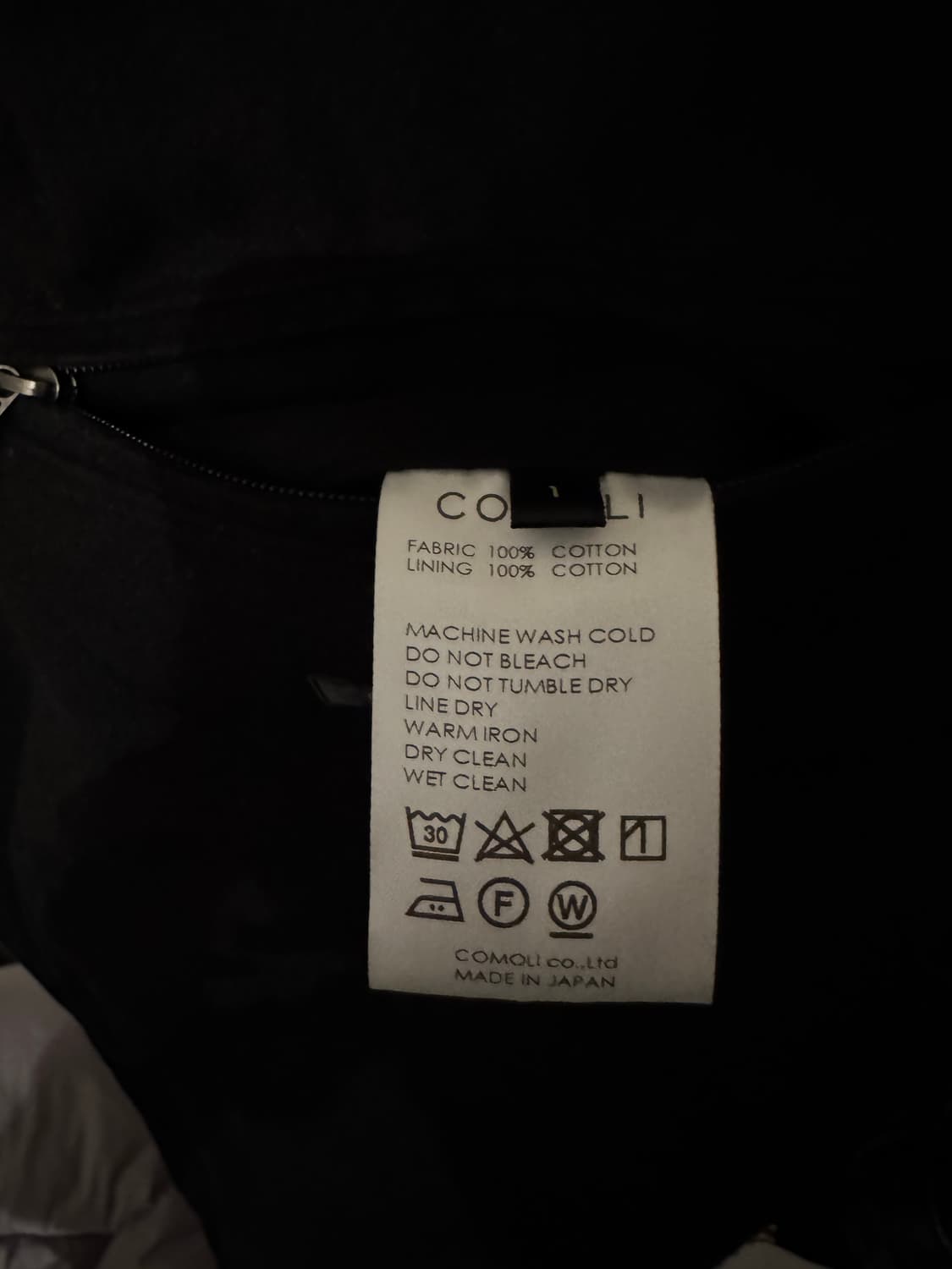 코모리 몰스킨 집 숏 자켓 1 상품이미지6