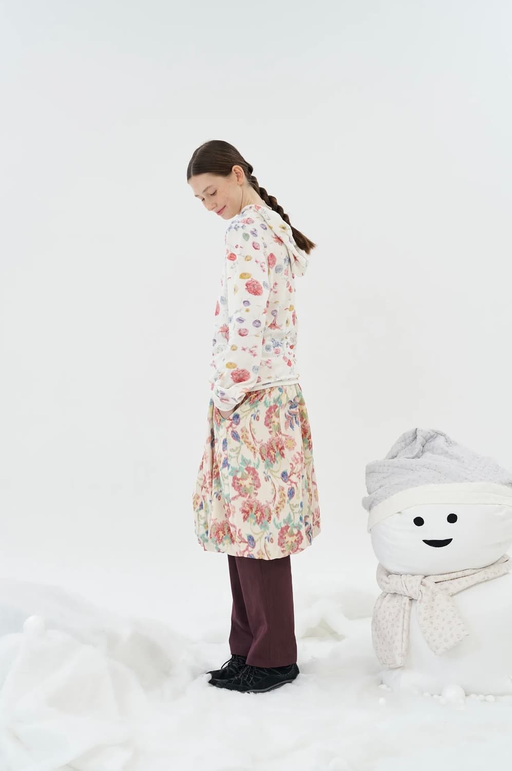 페스토 FLORAL BALLOON SKIRT APPLE 상품이미지2