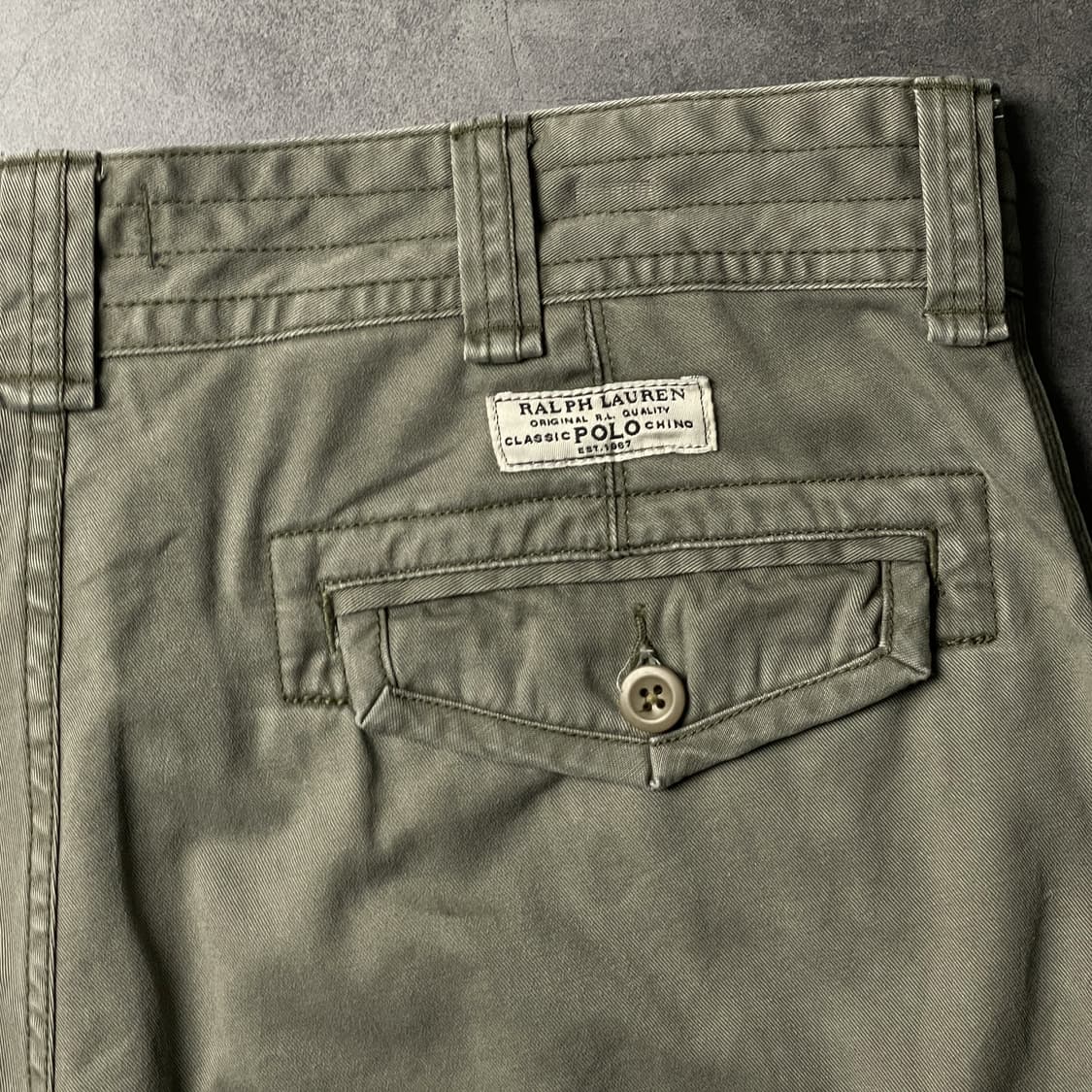 RALPH LAUREN 랄프로렌 카키 카고 하프팬츠 A01225 상품이미지8