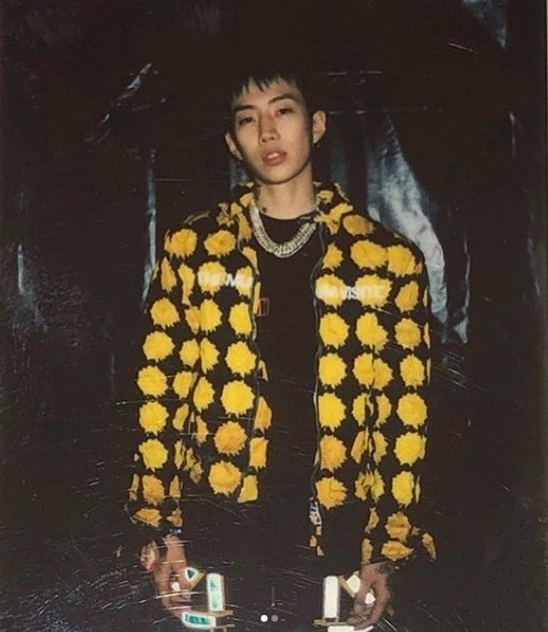 더뮤지엄비지터 박재범 플라워 재킷 상품이미지1