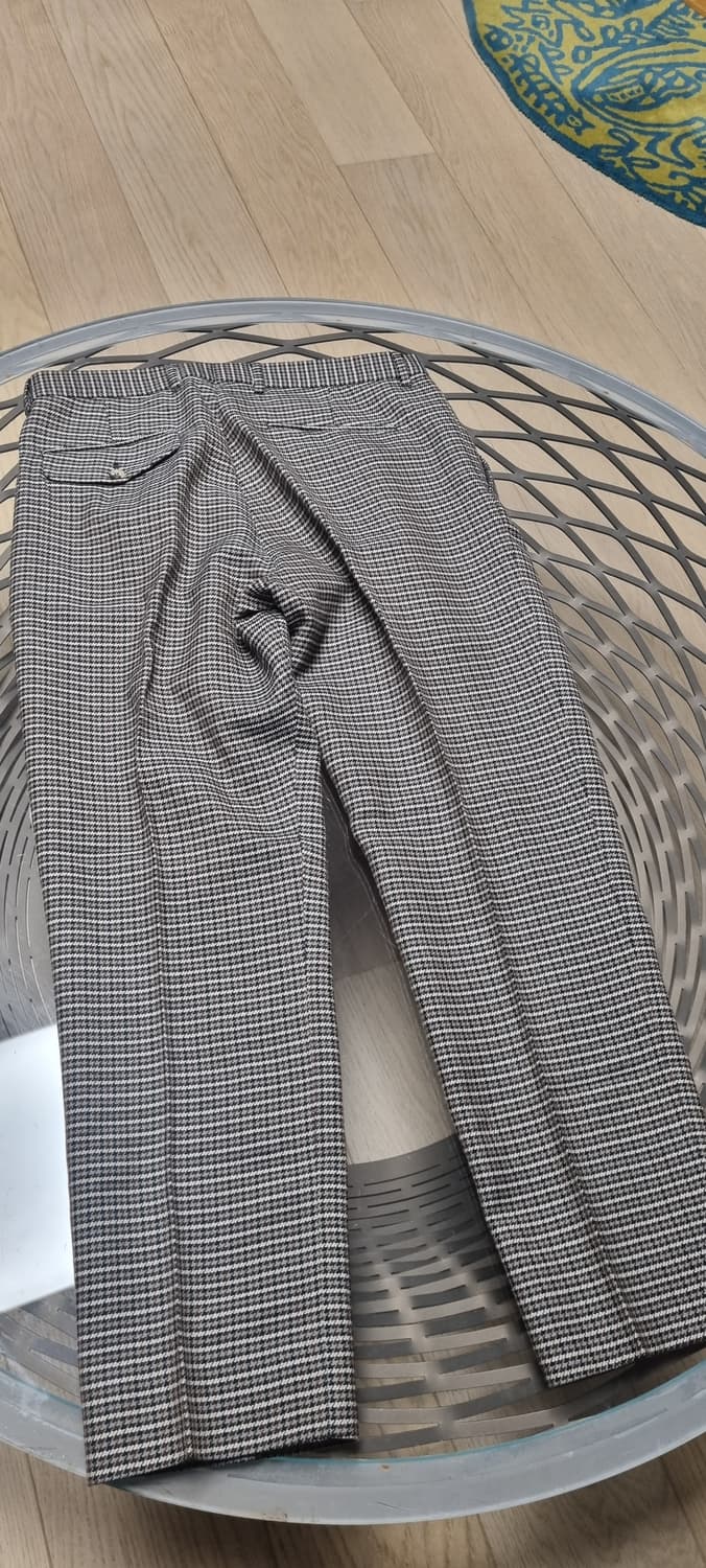 Acne Studios BOSTON 울 체크 팬츠 상품이미지2