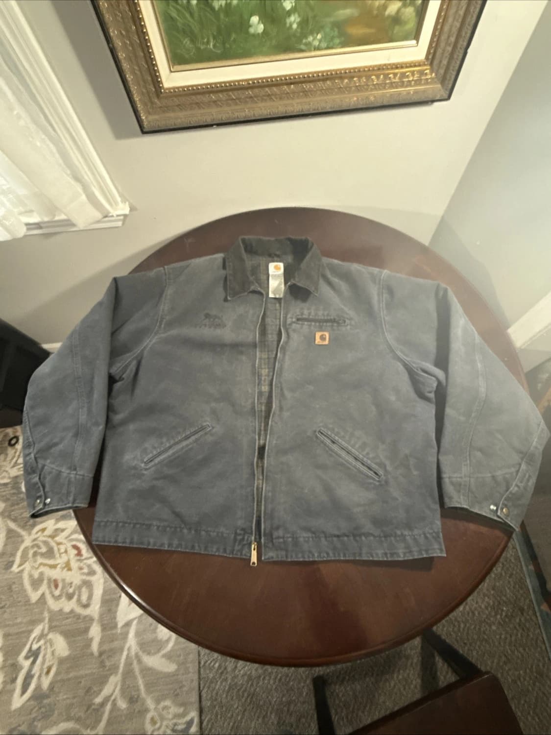 칼하트 J97 빈티지 디트로이트 자켓 청록색 상품이미지1