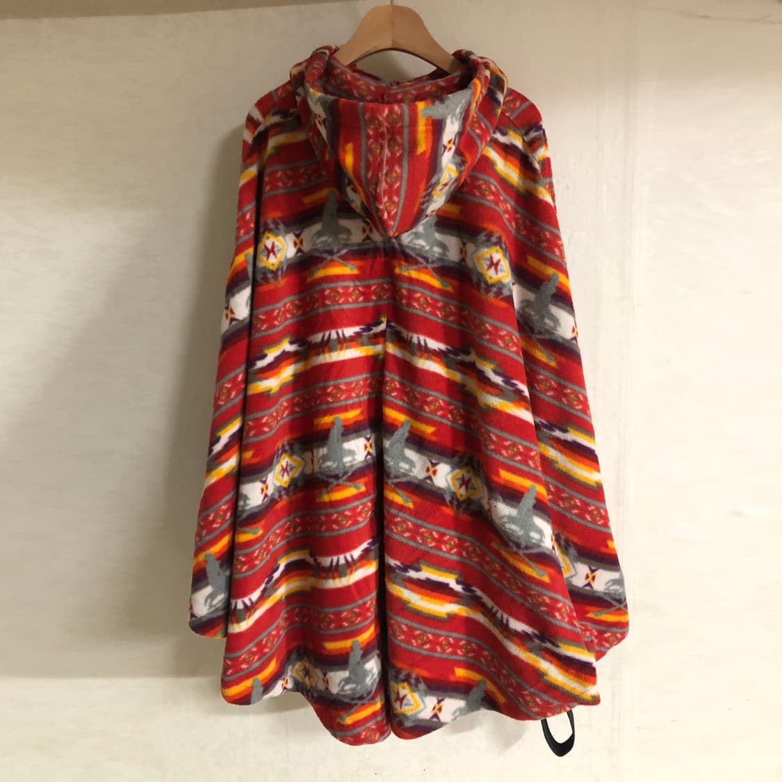 히스테릭글래머 플리스 집업 케이프 판초 상품이미지2