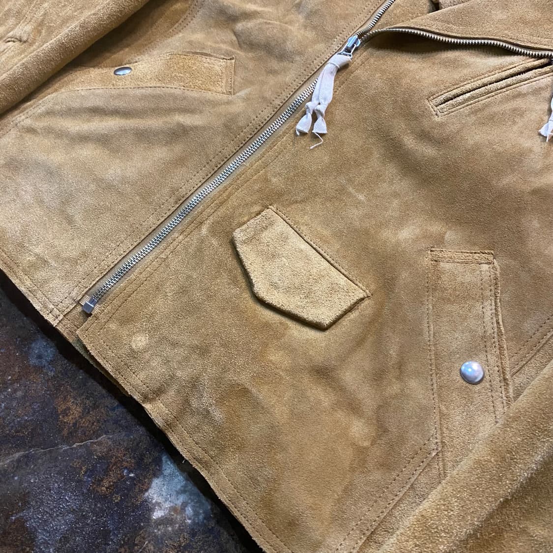 YSTRDY'S TMRRW 스웨이드 라이더 자켓 상품이미지3