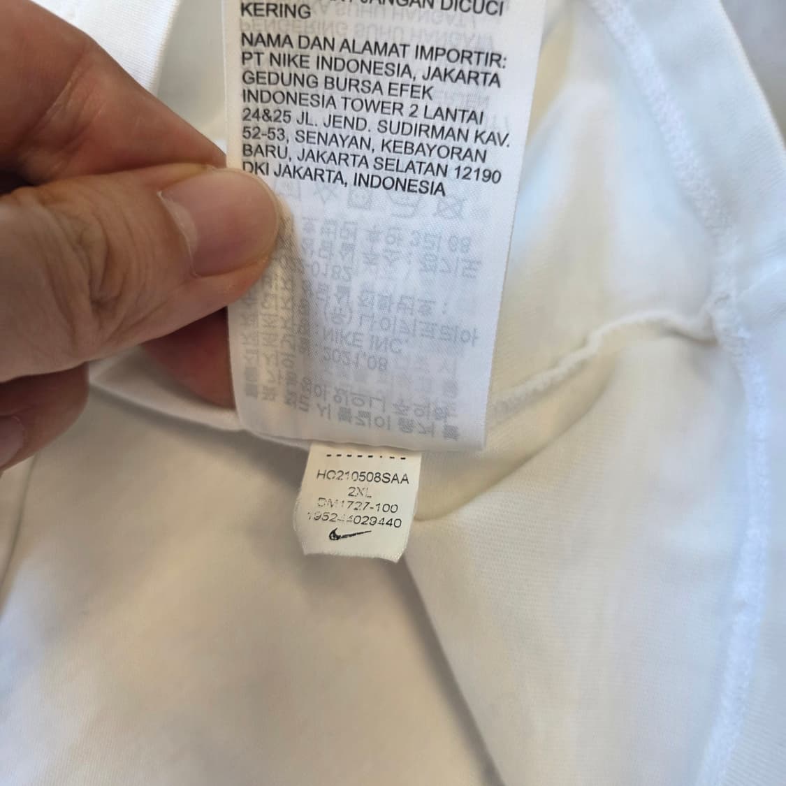 [2XL]나이키 X 드레이크 녹타 화이트 티셔츠 상품이미지6
