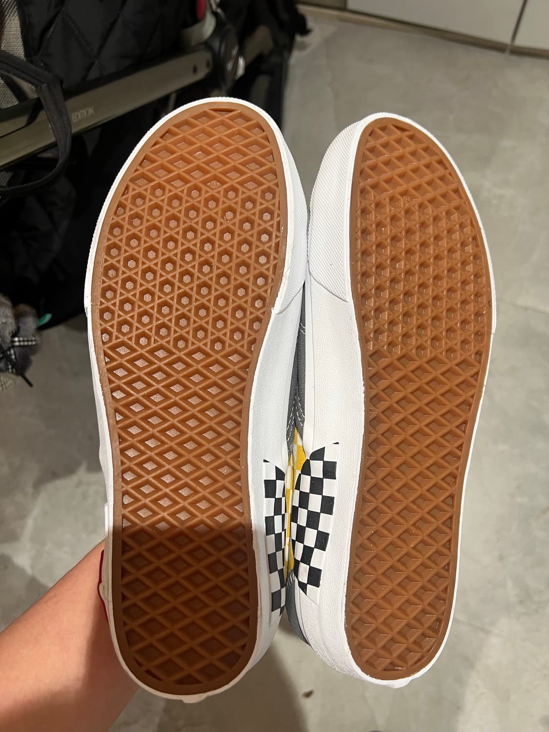 반스슬립온 캡 체커보드 (275) 상품이미지4