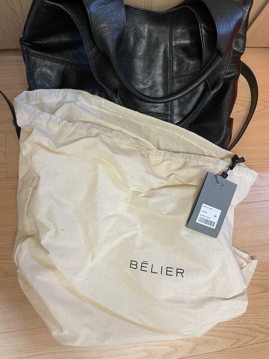 벨리에 프로치다백 가죽 블랙 상품이미지4