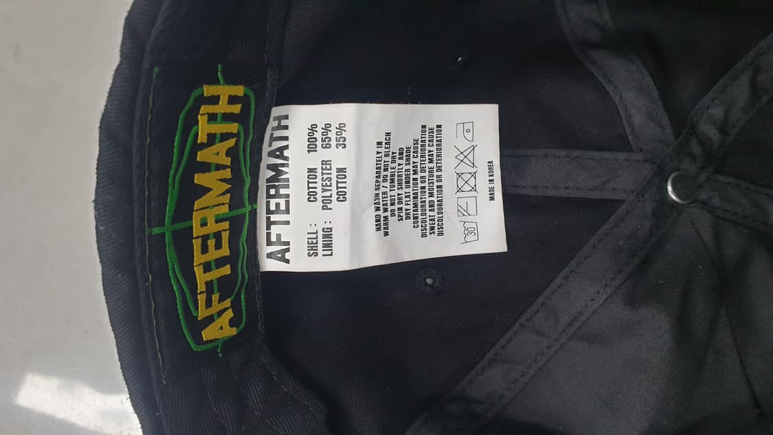 애프터매스 볼캡 블랙 상품이미지5