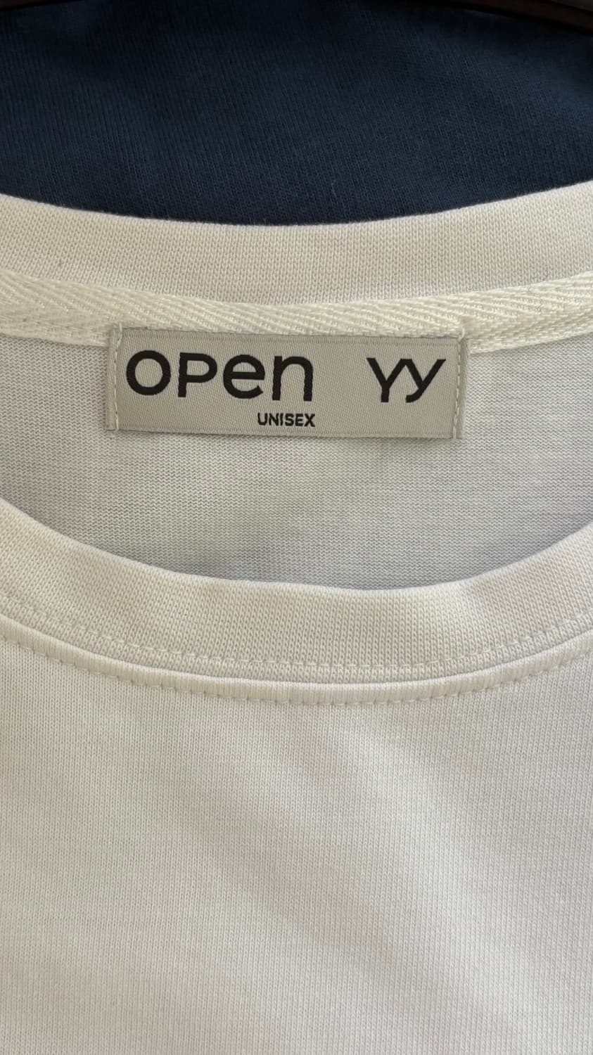 오픈 와이와이 티셔츠 I LOVE YY BOX TEE WHITE 상품이미지2