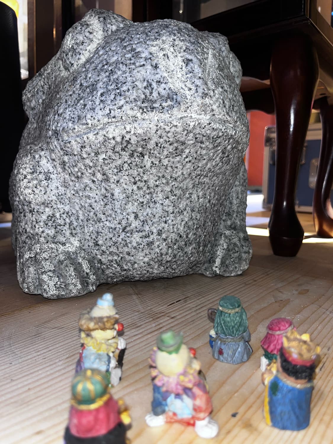 석조 개구리 오브제 (Stone Frog Sculpture) 상품이미지2